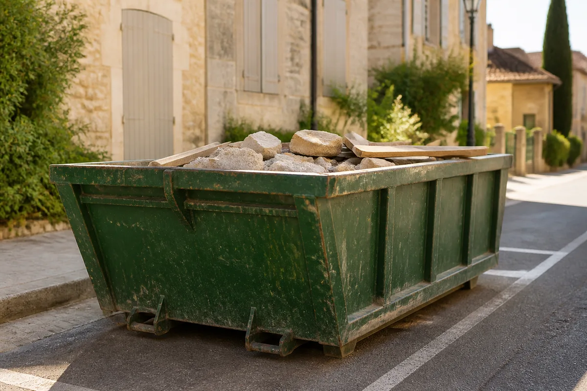 Illustration pour prix d'une location de benne : décrypter le devis en 2026